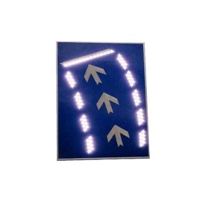 ป้ายจราจรพลังงานแสงอาทิตย์ Hankun พร้อมไฟ LED แสดงภาพเตือนสำหรับการนำทางบนถนน - Product Image 5