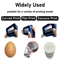 Mini impresora de mano con chorro de tinta, máquina de codificación de logotipo, portátil, mejor antes de la fecha, fecha caducada, oferta