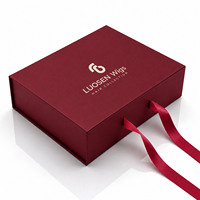 Boîte cadeau de luxe magnétique personnalisée pour perruques, avec fermeture, en carton rigide