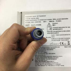 EDAN Original EUA Fetal Monitor F3/F6/F9 Fetal Heart Probe Dual Slot 4-Pin Purple 2.5-5.0MHz Sensor analógico MS3-109301 - Product Image 2