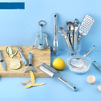 Nieuwe Stijl Comfortabele Handvat 14 Stuk Keuken Gadgets Gereedschap Voor Groente Fruit En Vlees