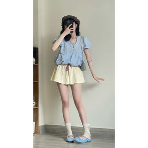 Hot Seller Women'S High Waist <b>Skirt</b> Breathable Stretch <b>Elastic</b> Band Built-In Shorts Eco-Friendly Casual <b>Skirt</b> Many Sizes - Product Image 2