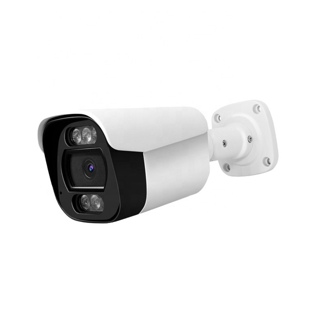 8MP Dual Light IP Bullet Security Camera Waterproof Outdoor Full Color Night Vision Audio Human Vehicle Detection 4K CCTV Camera