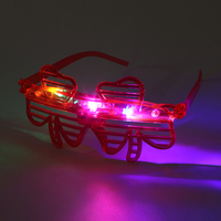 Kacamata LED Novelty Square Harga Pabrik, Produk Baru untuk Aksesoris Pesta dan Perlengkapan Perayaan Laris Manis