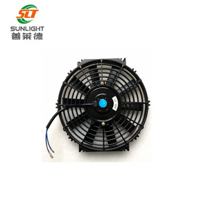 저렴한 10In 12V 80w 냉장고 콘덴서 팬 모터 축 방향 팬 - Product Image 1