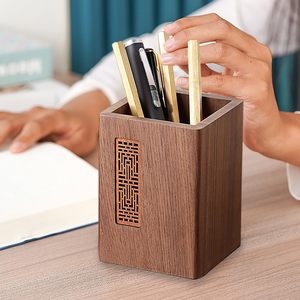 Organisateur de bureau écologique <span class=keywords><strong>Porte</strong></span>-<span class=keywords><strong>crayon</strong></span> <span class=keywords><strong>en</strong></span> <span class=keywords><strong>bois</strong></span> de noyer <span class=keywords><strong>Porte</strong></span>-stylo <span class=keywords><strong>en</strong></span> <span class=keywords><strong>bois</strong></span> personnalisé - Product Image 5