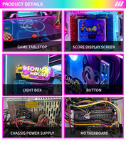 Machine de jeu de hockey sur air commerciale pour enfants, à monnayeur, 2 joueurs, table d'arcade intérieure, équipement de divertissement pour enfants, certifié CE, direct usine