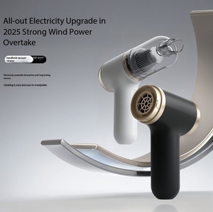 2025 nuevo Mini aspirador inalámbrico para coche, portátil, de alta succión, inalámbrico, de mano, soplado y succión integrada - Product Image 1