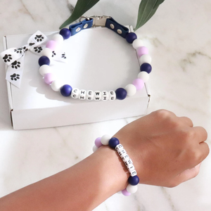 BFF amitié BRACELET <span class=keywords><strong>COLLIER</strong></span> DE CHIEN ENSEMBLE Girly mignon fête accessoire fantaisie Designer <span class=keywords><strong>collier</strong></span> strass Bubblegum perle <span class=keywords><strong>collier</strong></span> de chien - Product Image 6