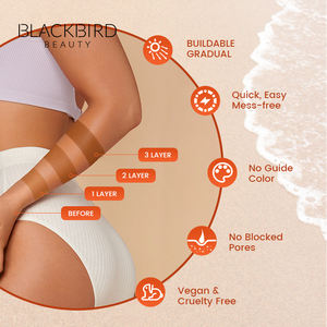 Pulverizador de niebla Ultra fino, atomizador corporal OEM/ODM, agua bronceada falsa, orgánica, Etiqueta Privada, Mousse de bronceado - Product Image 6