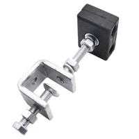 Pince de fixation de câble DHX galvanisée à chaud 5-45 cm, modèle N-F, pour accessoires de poteaux électriques