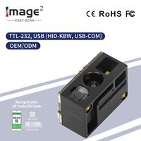 MA608 Módulo Escáner de Código de Barras de Escritorio de Alta Velocidad 1D/2D, Plataforma Omnidireccional, Interfaz COM USB, Dispositivo Verificador de Precios para Punto de Venta
