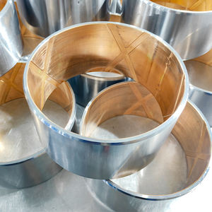 OEM, индивидуальная стальная бронзовая композитная втулка, штифт для трактора, грузовика, строительной техники, запасные части, биметаллическая втулка - Product Image 3