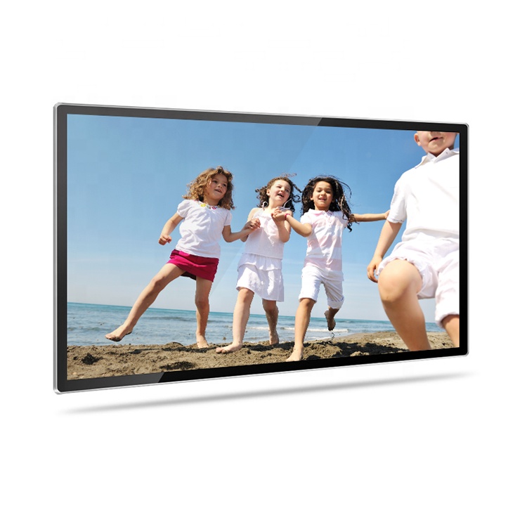 65 дюймов супер тонкий настенного монтажа партнерок Digital Signage отображение на экране, тотем