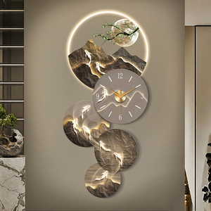 Incisione UV nove pesci pittura acrilica pittura a LED soggiorno corridoio sfondo parete decorazioni per la casa dipinti - Product Image 3