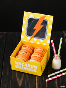 Macaron Hộp quà tặng với cửa sổ rõ ràng để lưu trữ sử dụng hoàn hảo cho các bên và các sự kiện đa màu 3/5/10/20 <span class=keywords><strong>Macarons</strong></span> mỗi hộp - Product Image 6