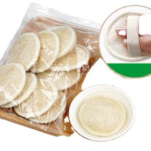 Producto Popular Healifty, Exfoliante Facial Totalmente Natural, Esponja de Lufa Lavable, Discos Desmaquillantes para Mujer, Uso en Casa y Viajes, Baño - Product Image 1