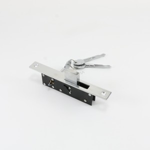 Cerradura de puerta corredera de fábrica <span class=keywords><strong>Lareina</strong></span> cerradura de puerta corredera de perfil mico para puerta de marco de aluminio con llaves cruzadas - Product Image 4