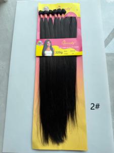 BELEZA T1B/27 #   STW326+1 320G Extensiones de Cabello Liso Trenzado de 32 Pulgadas, Moda Actual, Venta al Por Mayor, Calidad de Fábrica, Muy Popular - Product Image 2