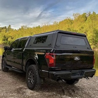 Coque de camping-car avec boîte de rangement intégrée pour Ford F150, GMC Canyon, Toyota Tacoma, Tundra 5,5 pieds, Nissan Titan 2012 à 2024