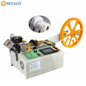 Giá tốt nhất vải tự động Băng nhãn Ribbon Velcro lạnh máy cắt nóng - Product Image 4