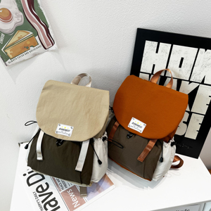 RTS Bulk Mixed Order Unisex Large Outdoor Waterproof Custom Logo Polyester Unusual <b>Letter</b> Zipper Travel Backpack - Product Image 1
