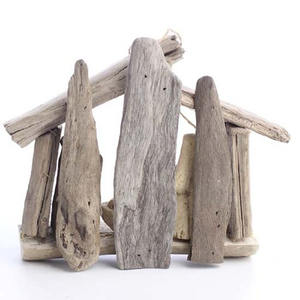 Country Kerst Decoraties Drijfhout Kunst Tafelblad Decoratie Drijfhout Ornamenten Natuurlijk Drijfhout Kerststal Display - Product Image 2