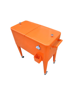 Chariot réfrigérant pour aliments et boissons 80L, <span class=keywords><strong>prix</strong></span> d'usine # Tendance : Chariot isotherme portable en acier JimBon, personnalisable, pour la vente en gros - Product Image 3