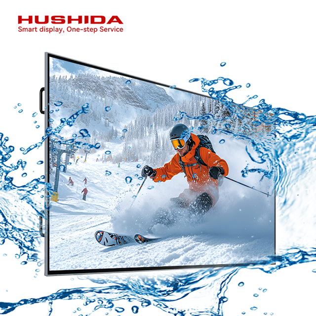 65inch IP55 Outdoor 3840*2160 Digital Signage Waterproof 4k Smart Tv Big Screen Digital Commercial Outdoor Tv