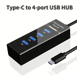 High Speed <b>USB</b>/Type C 4 Port <b>USB</b> 3.0 Multi <b>HUB</b> Splitter Expansion for Desktop PC Laptop Adapter <b>USB</b> <b>HUB</b> - Product Image 2