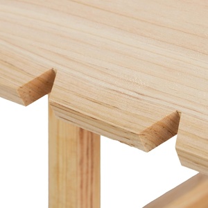 Cage à oiseaux en bois suspendue, style moderne, maison pour oiseaux sauvages d'extérieur, maison de jardin, station d'alimentation - Product Image 3