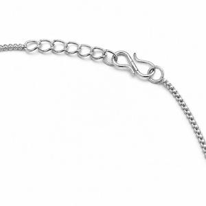 Collier en argent sterling 927 plaqué rhodium avec topaze fumée pour femmes - Product Image 5