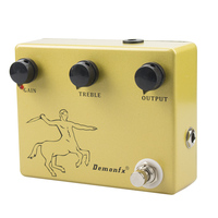 Demonfx Klon Centaur Style Or Analogique Transparent Overdrive Préampli True Bypass Pédale d'effets pour guitare