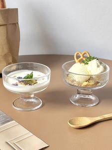 Gobelets à dessert en verre sculptés en forme de pied de <span class=keywords><strong>nain</strong></span>, bols à glace pour sundae et noix, coupes à parfait aux fruits, verres à cocktail pour les fêtes - Product Image 6