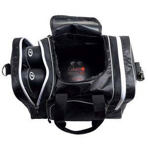 <b>Bowling</b> Ball Bag for Single Ball <b>Bowling</b> Bag Tote for 1 Ball and Shoes with Padded Holder and 2 Pockets - Product Image 2