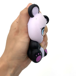 Custom logo Pu Stress <b>Panda</b> Squishy Soft <b>Toy</b> for Promotion - Product Image 3