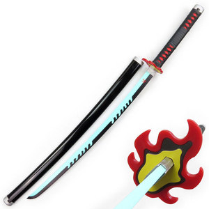 Katana thanh kiếm bán nóng bằng gỗ Katana Quỷ Slayer cosplay với thanh kiếm Chủ đồ trang trí Quỷ Slayer Katana thanh kiếm - Product Image 2