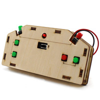 Kit électronique DIY STEM OKYN-Y2678, télécommande 2,4 GHz 6 canaux, boîtier en bois