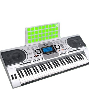 Meike <span class=keywords><strong>Piano</strong></span> electrónico de 61 teclas, pantalla grande, teclado de <span class=keywords><strong>Piano</strong></span>, <span class=keywords><strong>MP3</strong></span>, para adultos y niños, para enseñanza de niños y adultos - Product Image 1