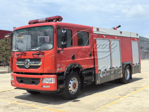 Camión de Bomberos de 8 Metros Cúbicos con Tanque de Espuma de Acero Inoxidable 304 Anticorrosión 4x2, Vehículo Contra Incendios con Capacidad de 8000L de Agua y Espuma - Product Image 4
