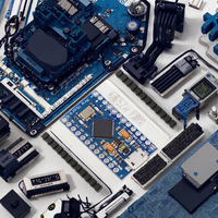 Carte de développement Stock Pro Micro ATmega32U4 AU MU 5V 16MHz avec interface Type C, remplace ATmega328