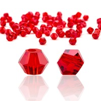 Perles en verre de cristal AB facettées transparentes de haute qualité 4mm 6mm 8mm 10mm en gros pour la fabrication de bijoux