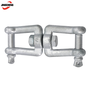Émerillon <span class=keywords><strong>double</strong></span> à œil pour la levée de charges lourdes, pour élingues de levage à chaîne - Product Image 4
