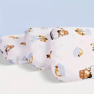 Silicone Breathable Customized Pillow Cervical Spine Support Sleeping Pillow For 1-6 Years Old