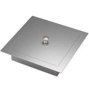 Couvercle en acier inoxydable 304 pour cuisine, salle de bain, plan de travail, poubelle encastrée, couvercle décoratif pour usage domestique - Product Image 5