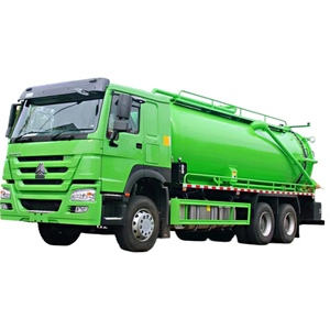 Customise HOWO 6X6 off Road High Pressure Sewer Cleaning Truck Combined Sewer Jetter and Vacuum Tanker - Product Image 1