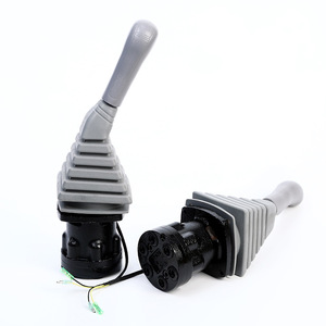 Conjunto de Joystick Universal DHR Gris, Válvula Hidráulica para Excavadoras 2420-9517 31N6-20200/25200/26200 - Product Image 2