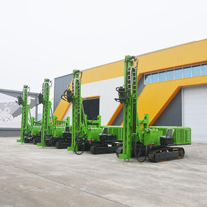 Pilonneuse photovoltaïque télescopique à glissière, hauteur de rail réglable, pour piquage en montagne, forage photovoltaïque, pilon multifonctionnel - Product Image 4