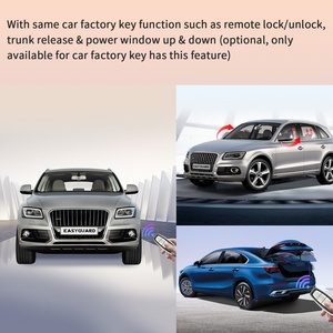 Kit de clé intelligente EASYGUARD PKE compatible avec les voitures Audi équipées d'un bouton de démarrage OEM d'usine et d'accès confortable, avec 2 télécommandes supplémentaires - Product Image 6