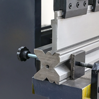 Machine de pliage hydraulique CNC automatique 63T HUAXIA pour tôles en acier inoxydable